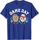 Baseball Retro Groovy Cartoon Love Baseball Season Game Day T-Shirt - T-Shirt | Royal