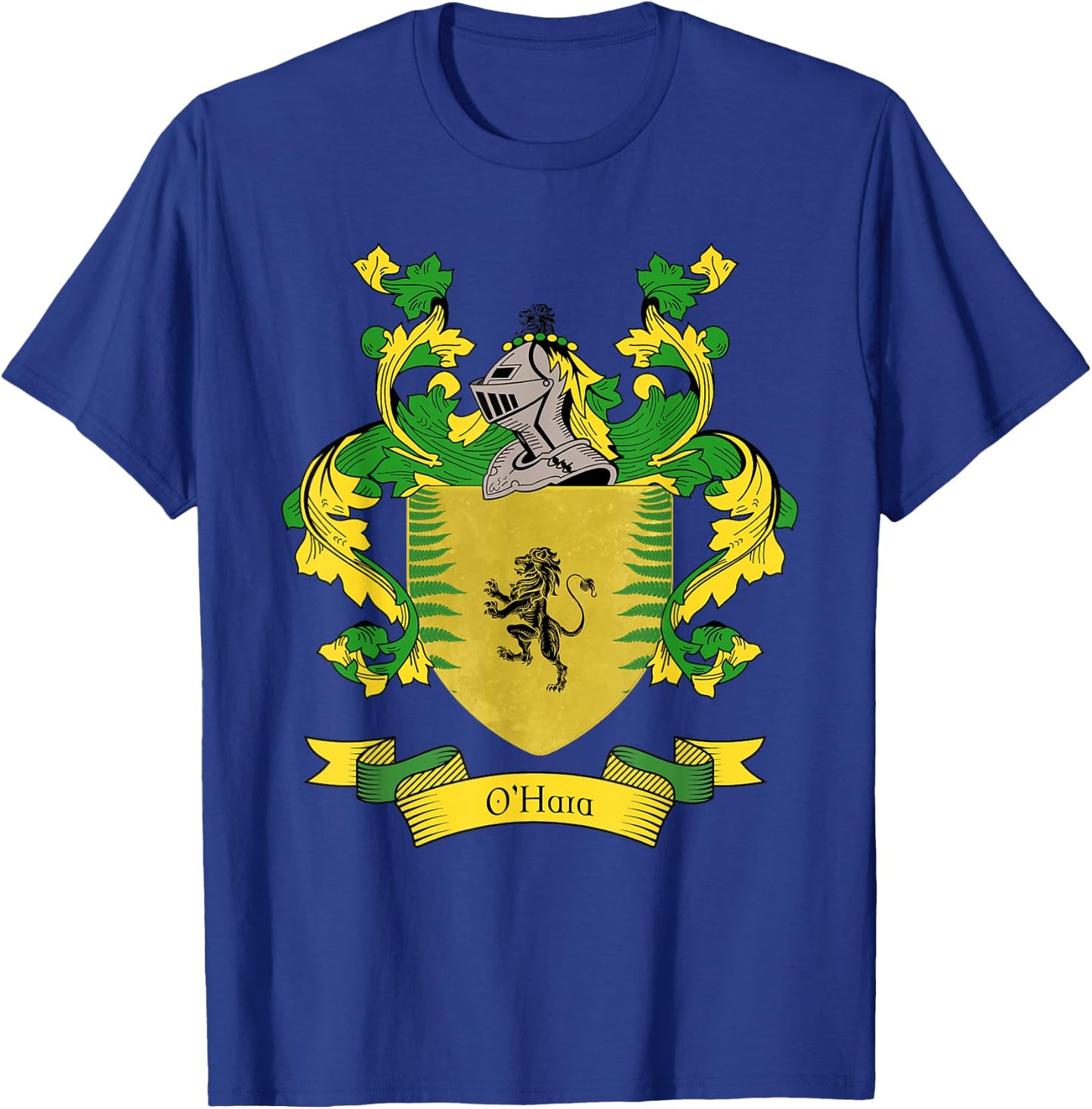 O'Hara Coat of Arms | O'Hara Surname Family Crest T-Shirt - T-Shirt | Royal