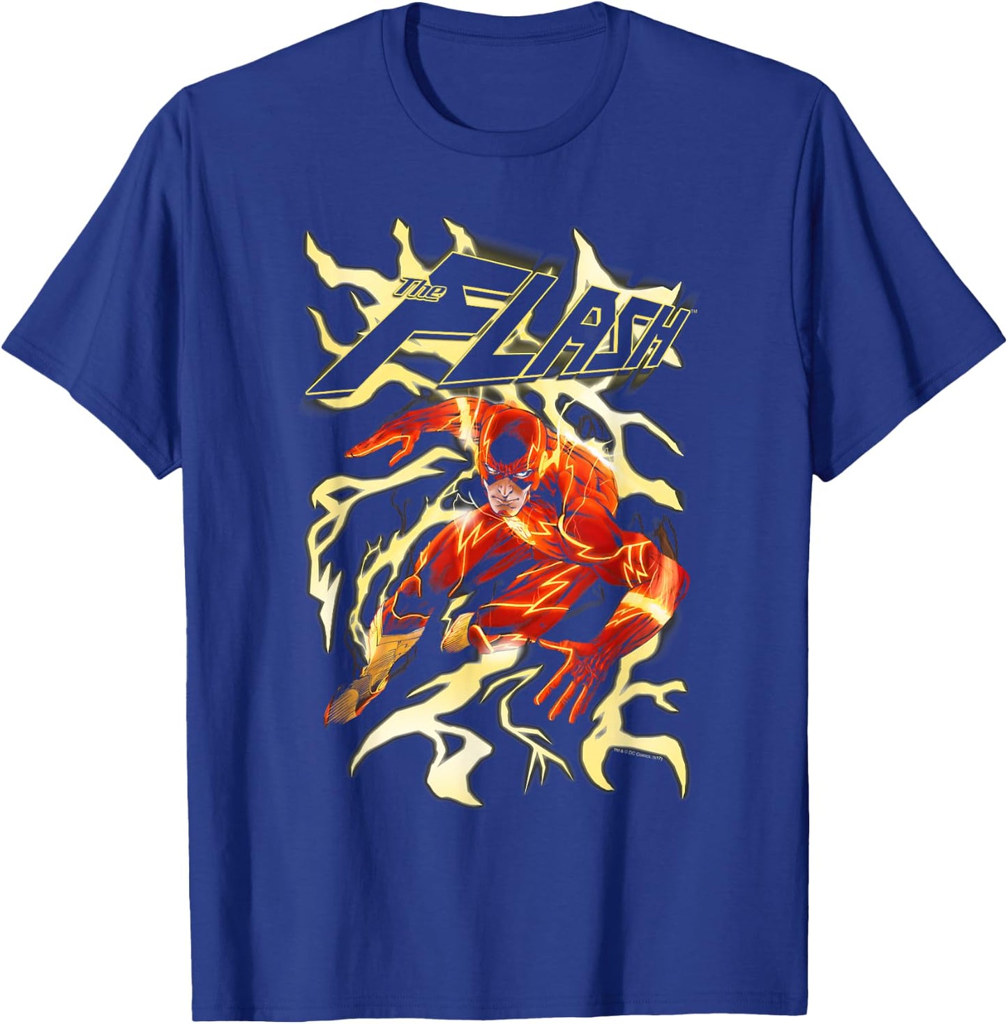 The Flash Electric Run T-Shirt - T-Shirt | Royal