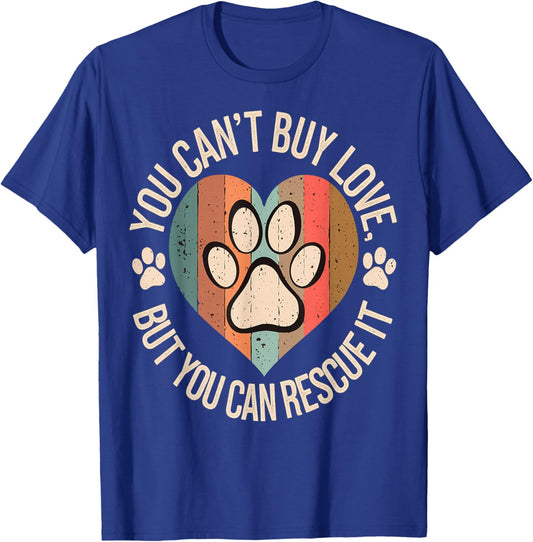 Animal Rescue Retro T-Shirt - T-Shirt | Royal