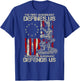 The First Amendment Defines us American Flag (On Back) T-Shirt - T-Shirt | Royal