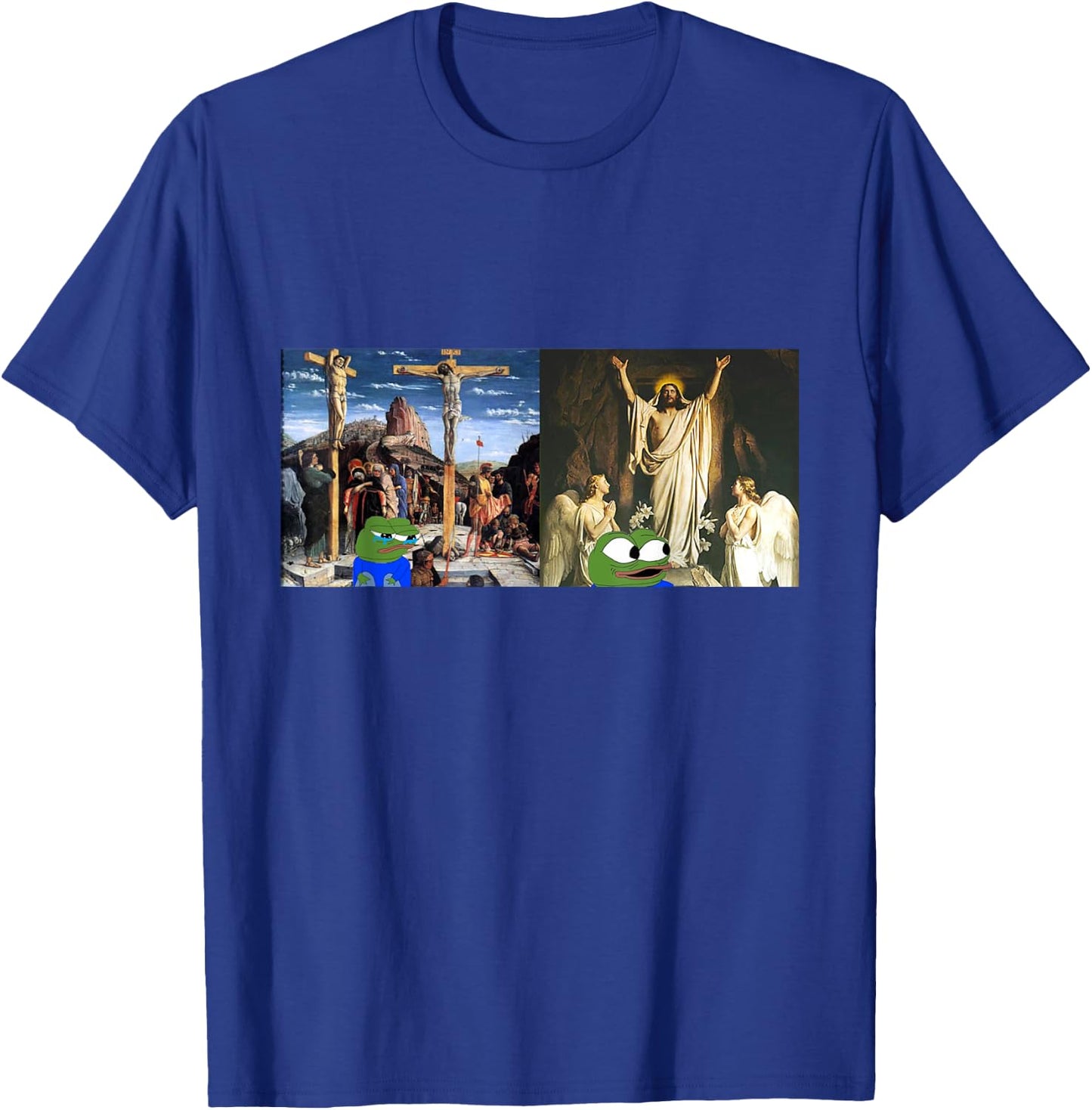 Apu Apustaja HE HAS RISEN Miracle Jesus T-Shirt - T-Shirt | Royal