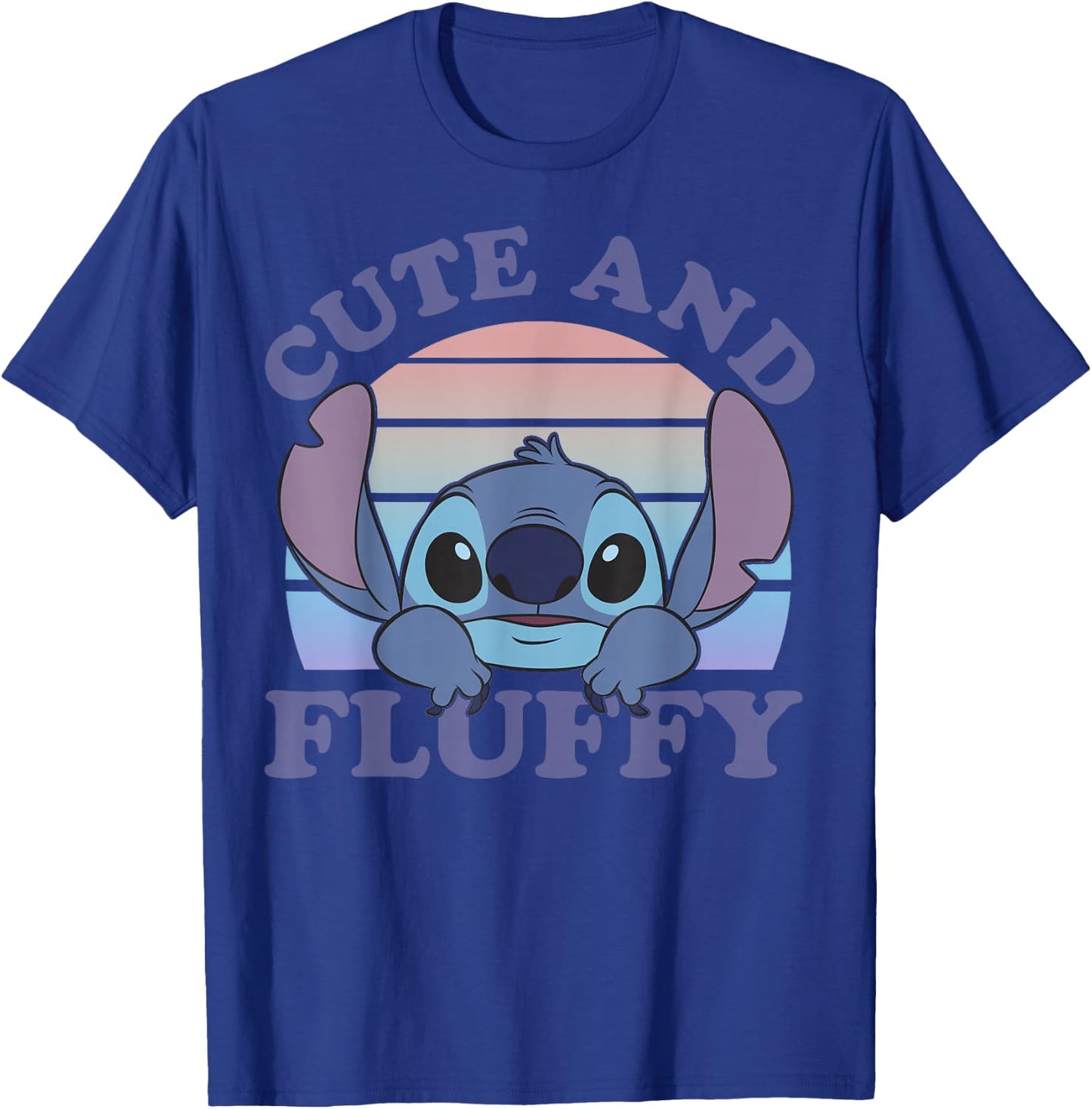 Disney Lilo & Stitch 626 Stitch Day Cute and Fluffy Portrait T-Shirt - T-Shirt | Royal