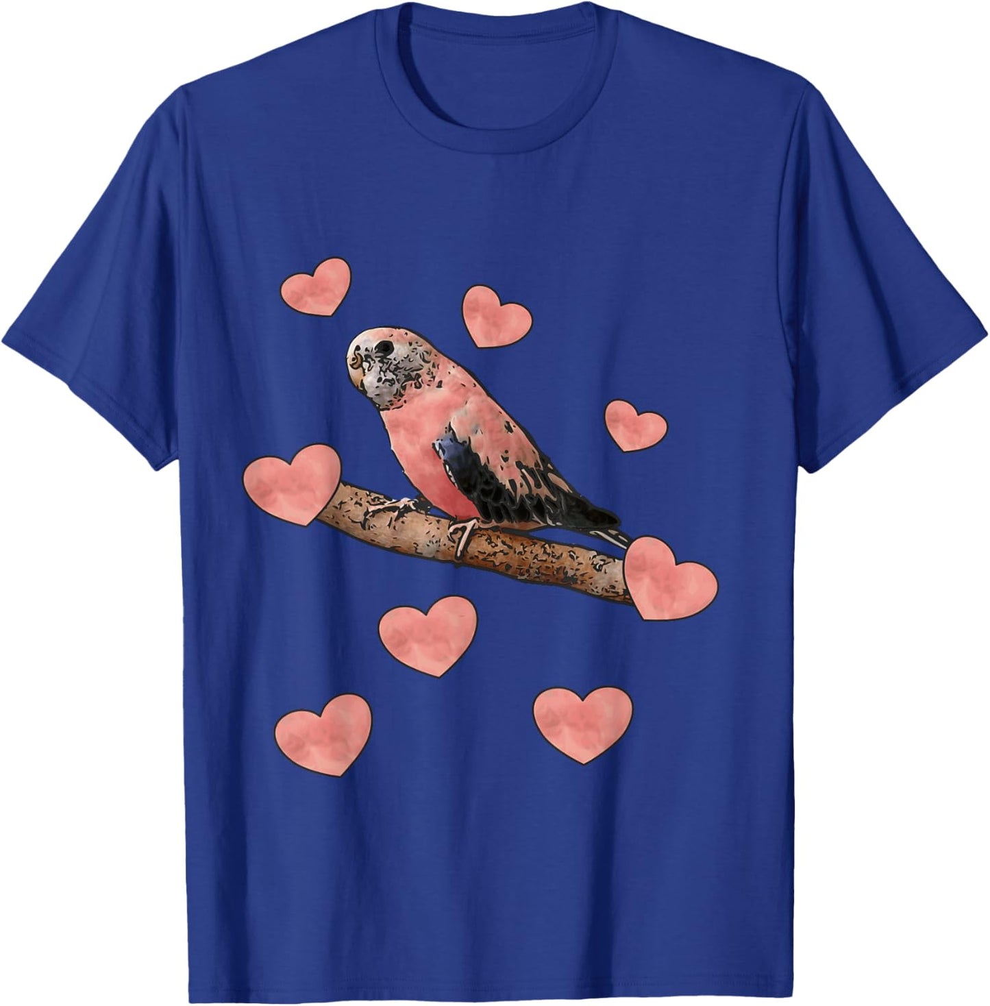 Bourke parakeet love T-Shirt - T-Shirt | Royal