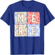 French Mom Mother Mère Mother's Day Boho Floral Flower T-Shirt - T-Shirt | Royal