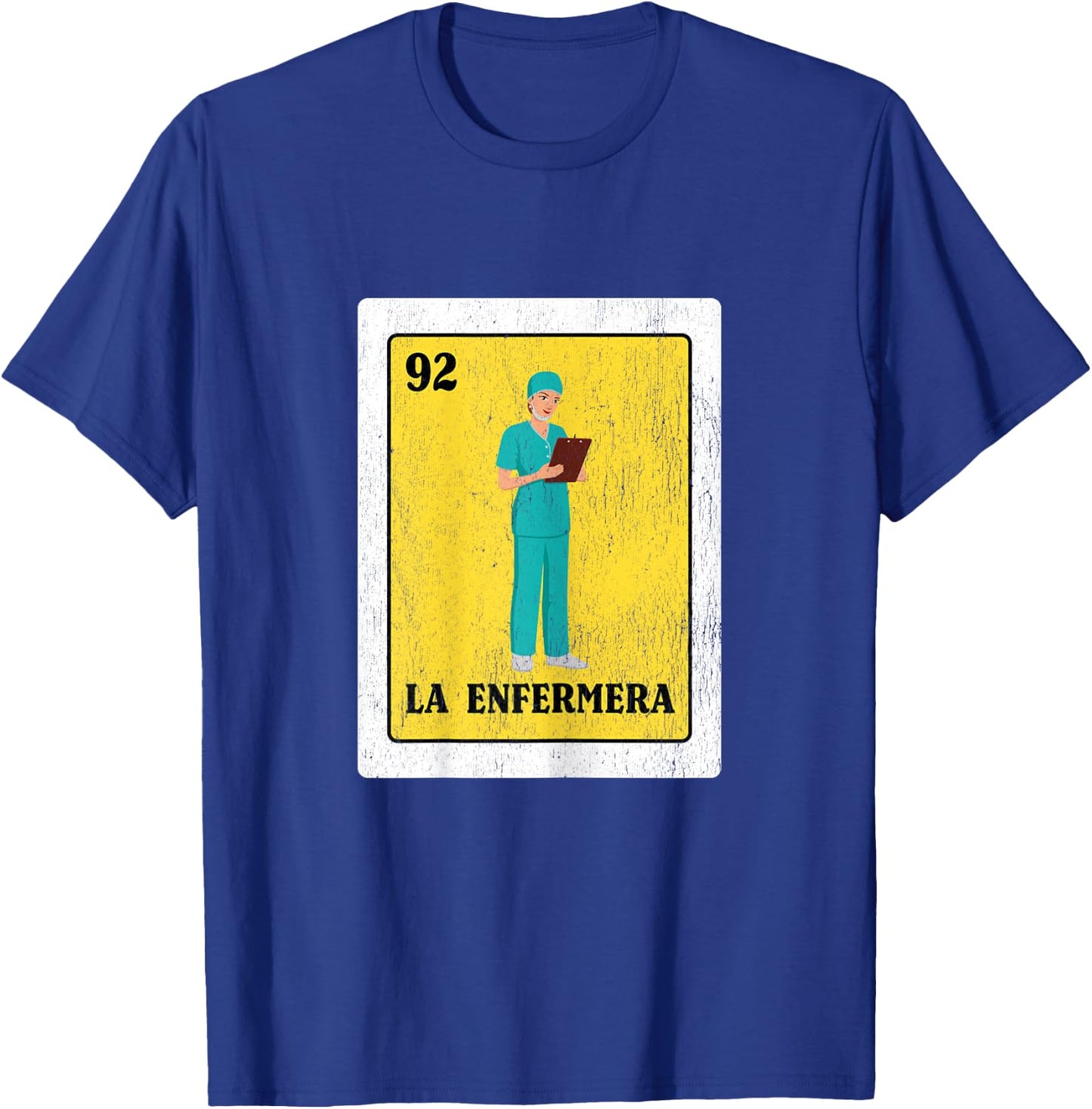 Mexican Nurse la Enfermera T-Shirt - T-Shirt | Royal