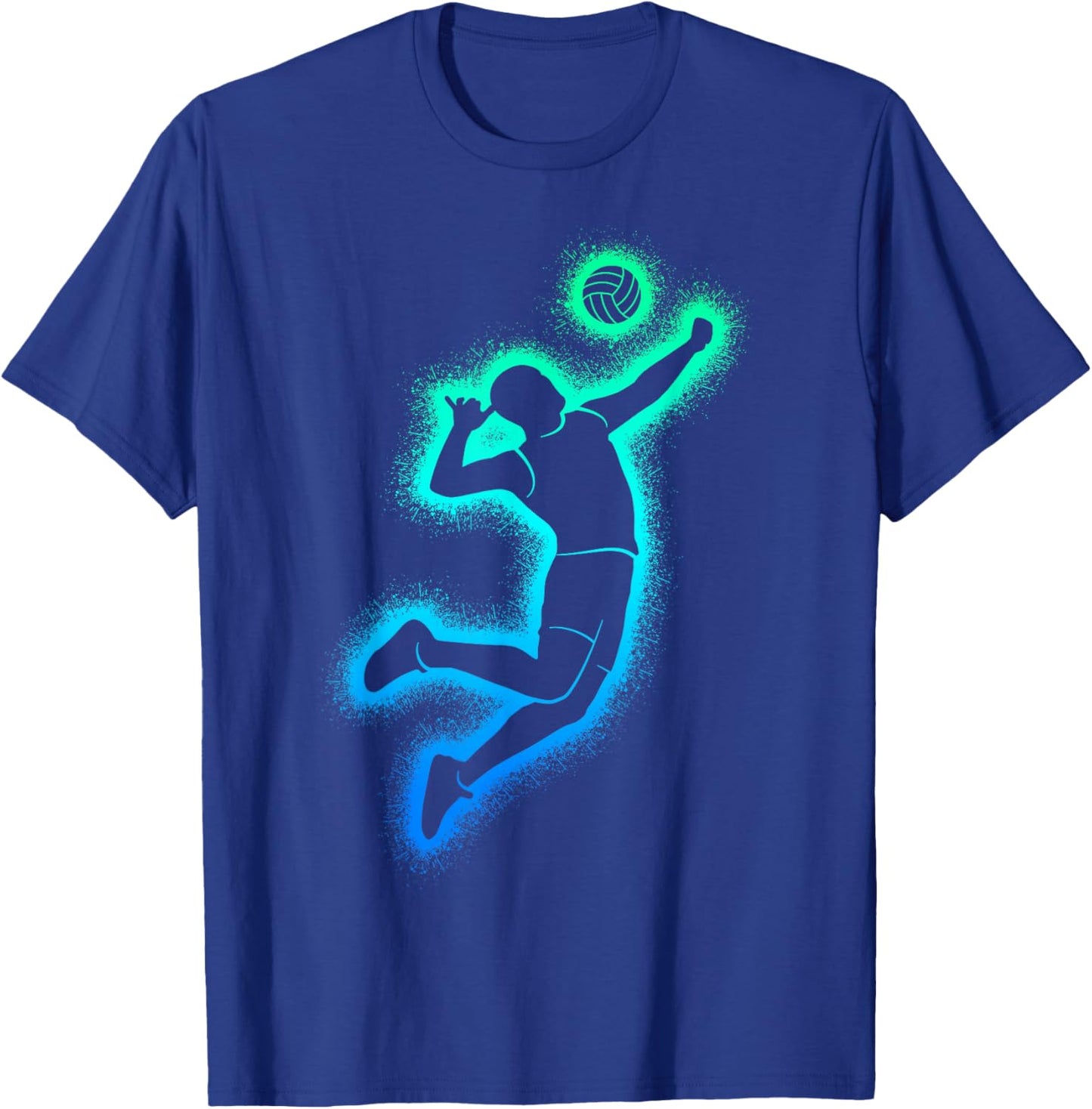 Volleyball Spieler Männer Jungen Volleyballer T-Shirt - T-Shirt | Royal
