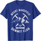 Mount Mansfield Summit Club I Climbed Mt Mansfield Vermont T-Shirt - T-Shirt | Royal