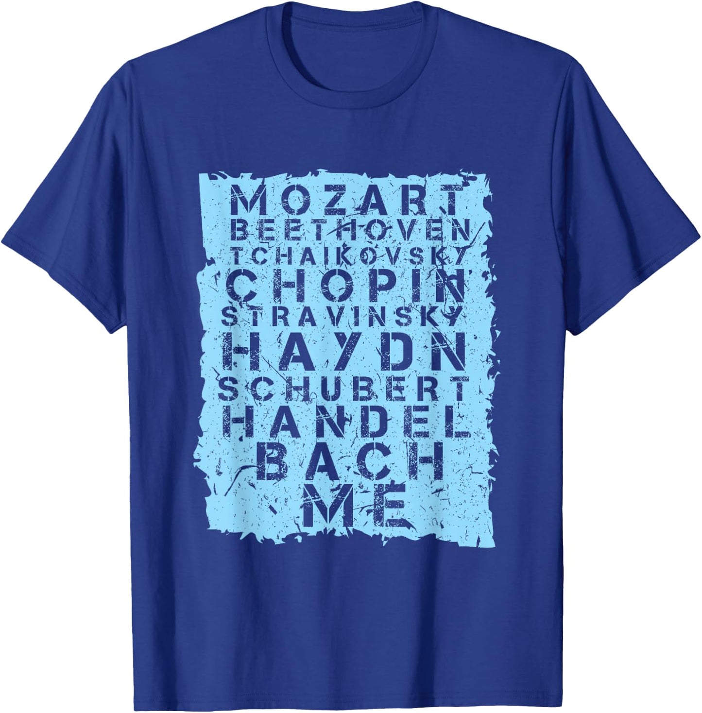 Famous Classical Music Composer Gift Musician Mozart T-Shirt - T-Shirt | Royal