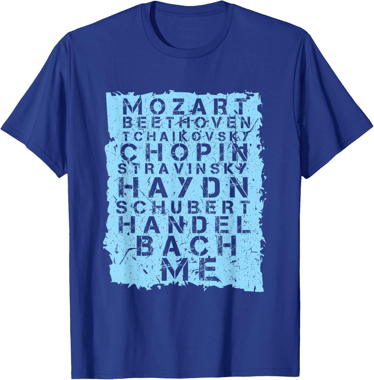 Famous Classical Music Composer Gift Musician Mozart T-Shirt - T-Shirt | Royal