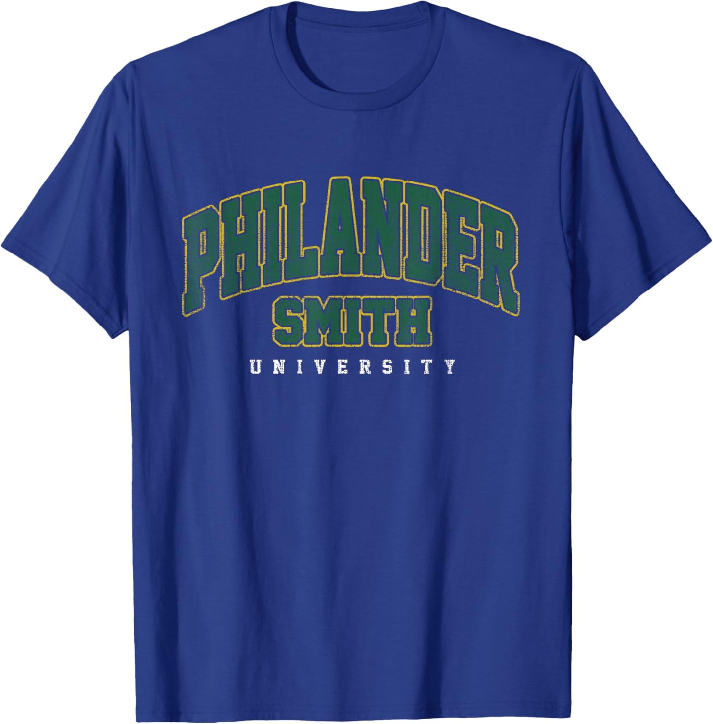 Philander Smith Collegiate Arch Retro Women T-Shirt - T-Shirt | Royal