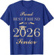 Proud Best Friend of A 2026 Senior Graduate Graduation T-Shirt - T-Shirt | Royal