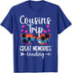 Kids Cousin Cruise Summer Vacation Memories Trip Cousin Crew T-Shirt - T-Shirt | Royal