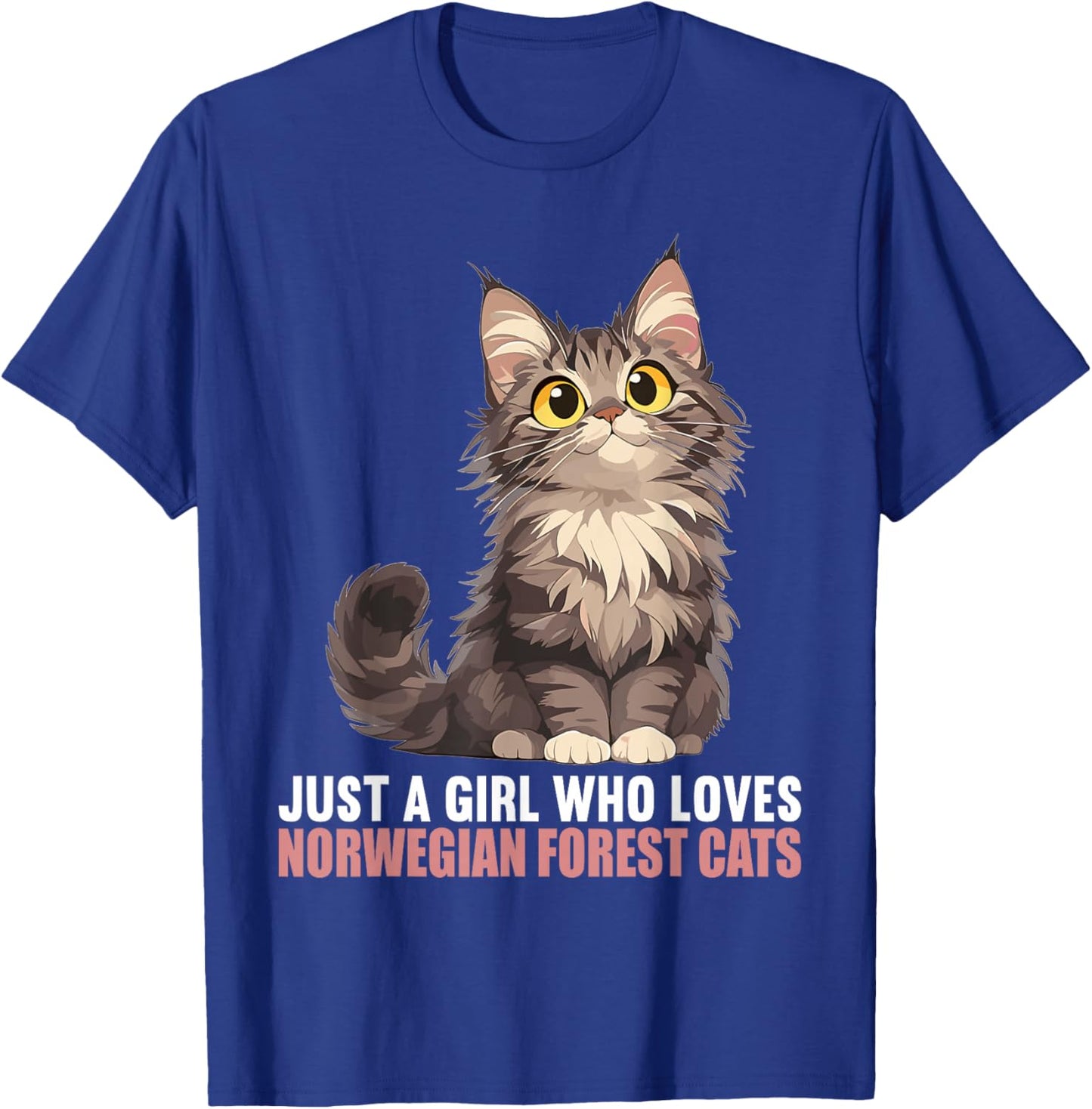 Norwegian Forest Cats Norwegian Forest Cat T-Shirt - T-Shirt | Royal