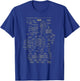 Marvel Iron Man Stark Industries Armor Details T-Shirt - T-Shirt | Royal