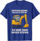 Kinder Entschuldigung DASS ich zu spät Bin Habe Bagger gesehen T-Shirt - T-Shirt | Royal