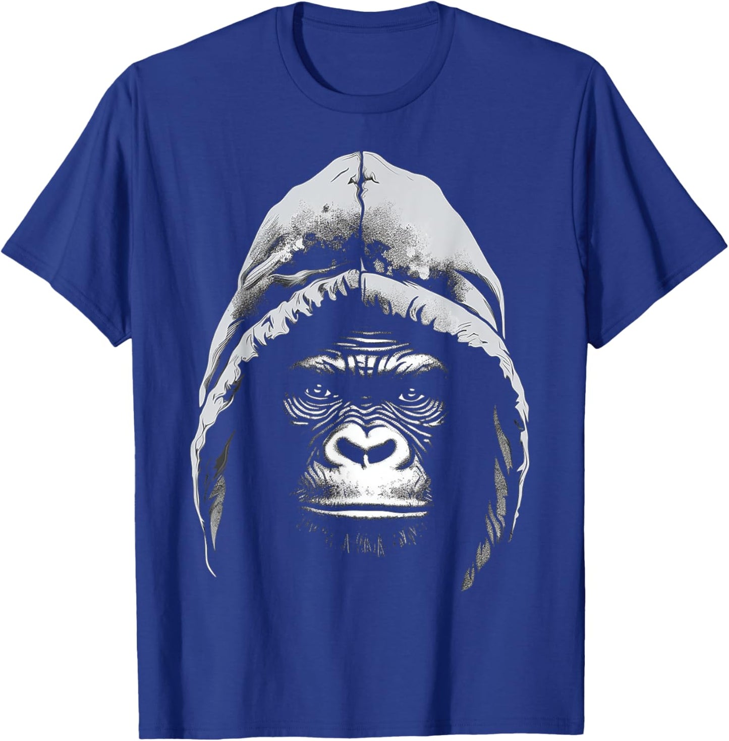 Gorilla Drawing Animal Art Motif Goriila T-Shirt - T-Shirt | Royal
