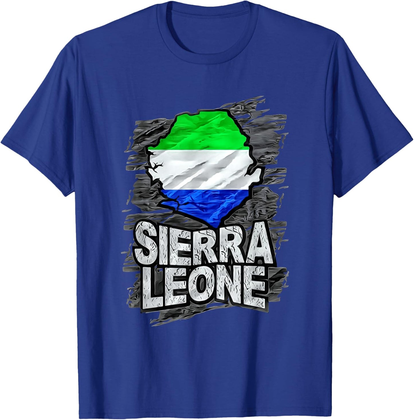 Sierra Leone T-Shirt - T-Shirt | Royal