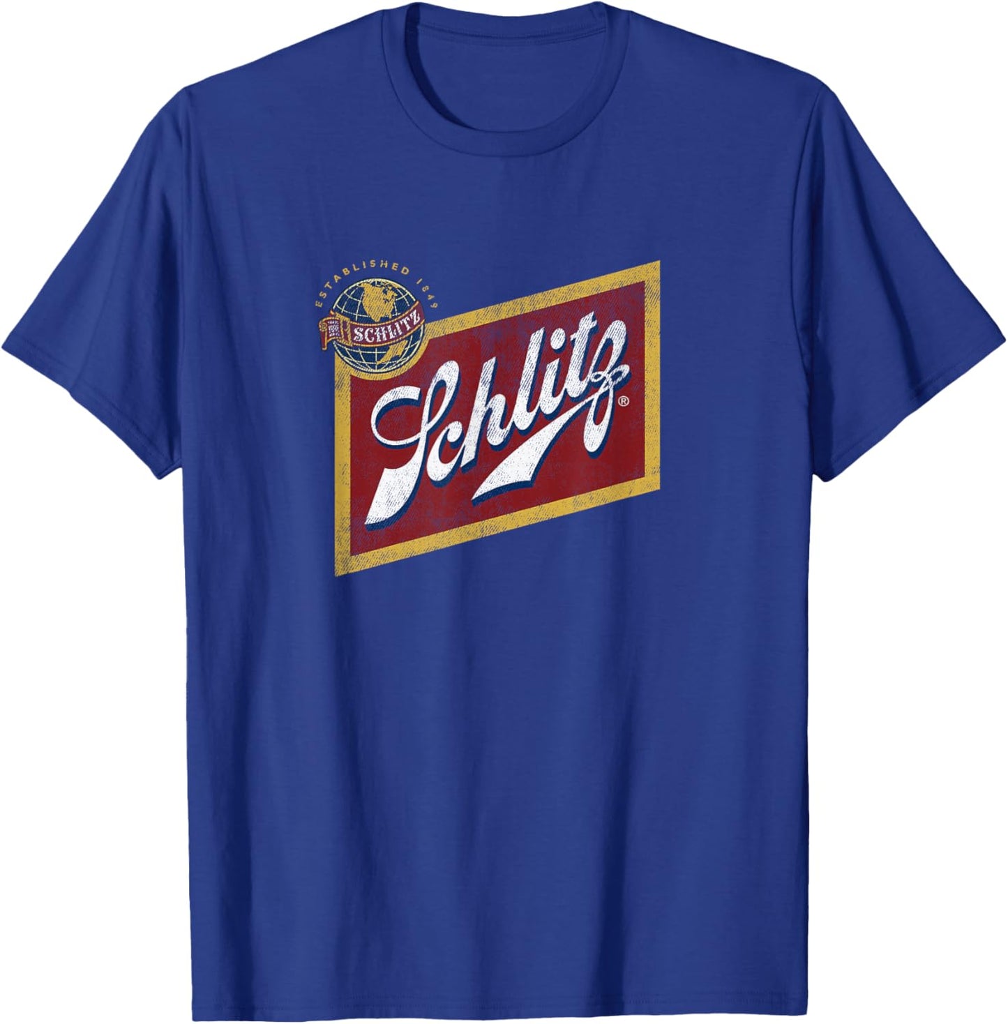 Schlitz Vintage Style - Logo T-Shirt - T-Shirt | Royal