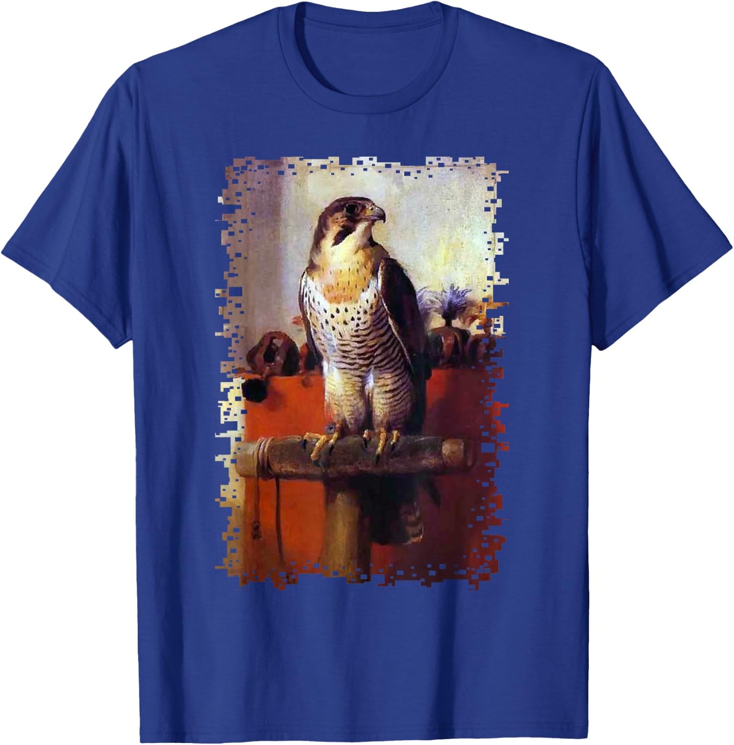 Falconry Hiking Falcon Birder Falkner Men Women Gift T-Shirt - T-Shirt | Royal