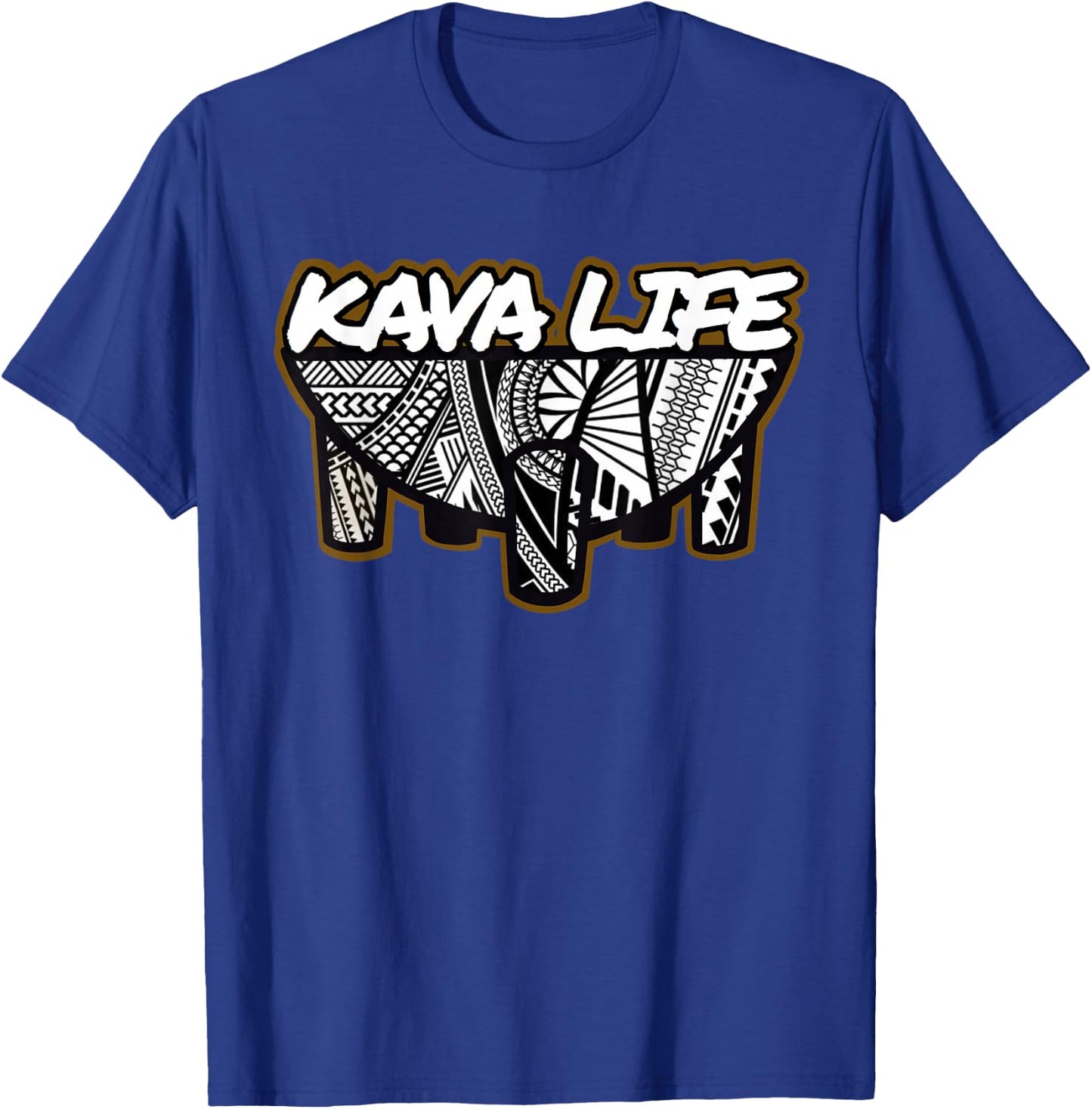 Polynesian Island Root Kava Life shirt T-Shirt - T-Shirt | Royal