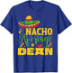 Nacho Average DEAN Custom Name Cinco De Mayo Sombrero T-Shirt - T-Shirt | Royal