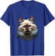 Ragdoll Cat Head - Realistic Art of Darkness T-Shirt - T-Shirt | Royal
