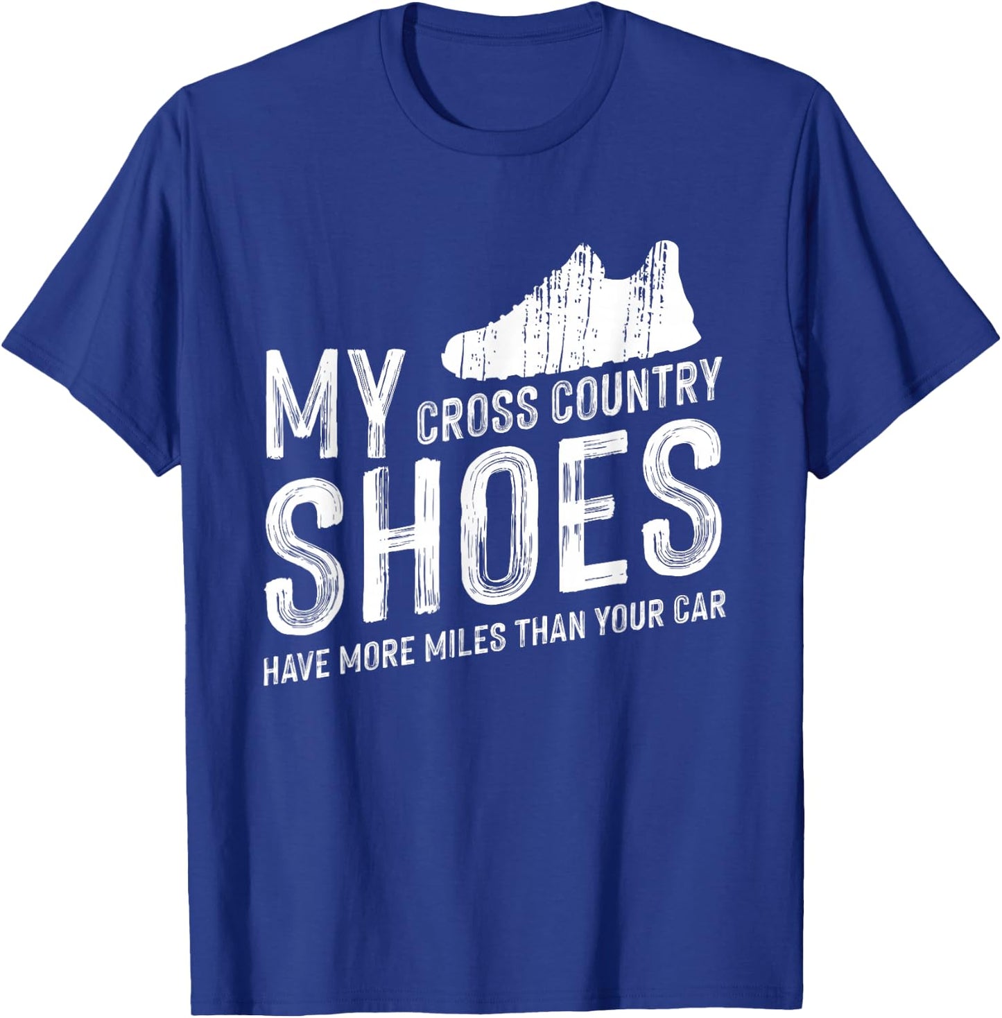 Cross Country Running - XC Run Runner T-Shirt - T-Shirt | Royal