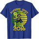 Halloween 9th Birthday Boy Dabbing Zombie Awesome Since 2016 T-Shirt - T-Shirt | Royal