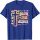 Glow for Jesus Christian Faith Lion God Christianity T-Shirt - T-Shirt | Royal