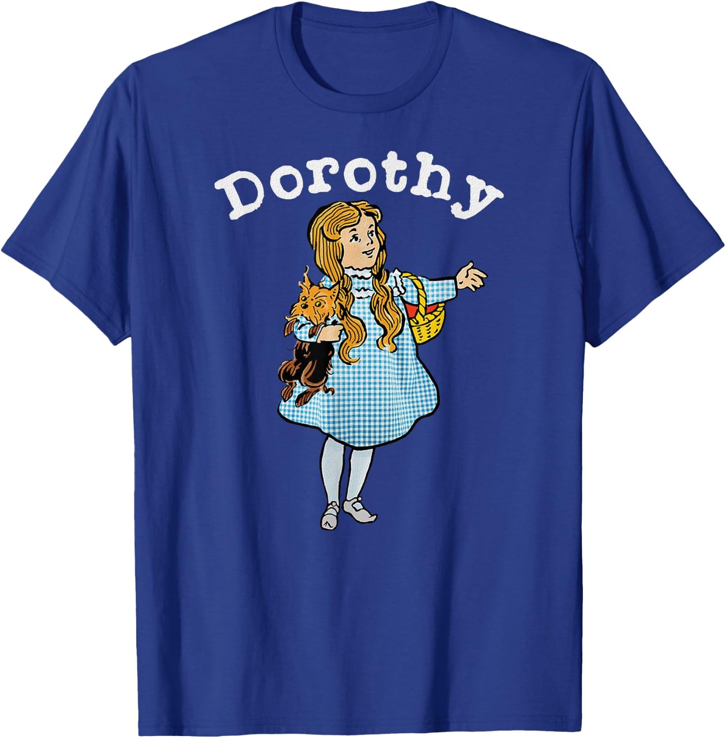 Vintage Fairytale Dorothy Toto-Cute Wizard of OZ Dorothy T-Shirt - T-Shirt | Royal