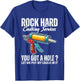 Rock Hard Caulking Services Adult Humor Inappropriate Joke T-Shirt - T-Shirt | Royal