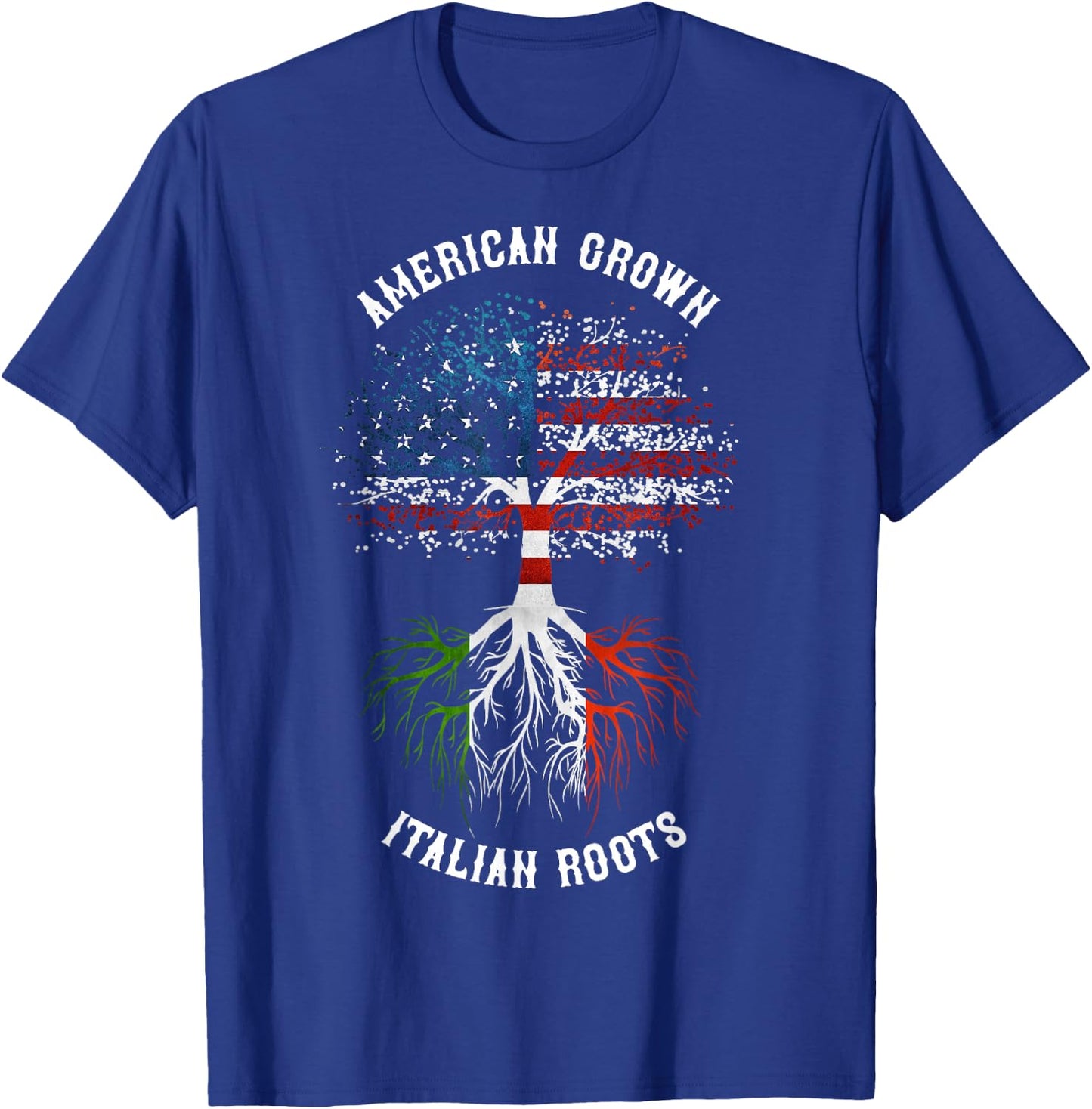 Italian American Roots T-Shirt - T-Shirt | Royal