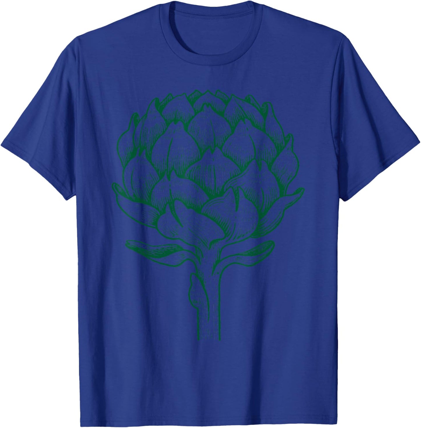 Artichoke - Vegetable Artichoke Retro Vintage Gift T-Shirt - T-Shirt | Royal