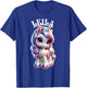 Leila Cute Unicorn Design for Girls Name Leila T-Shirt - T-Shirt | Royal