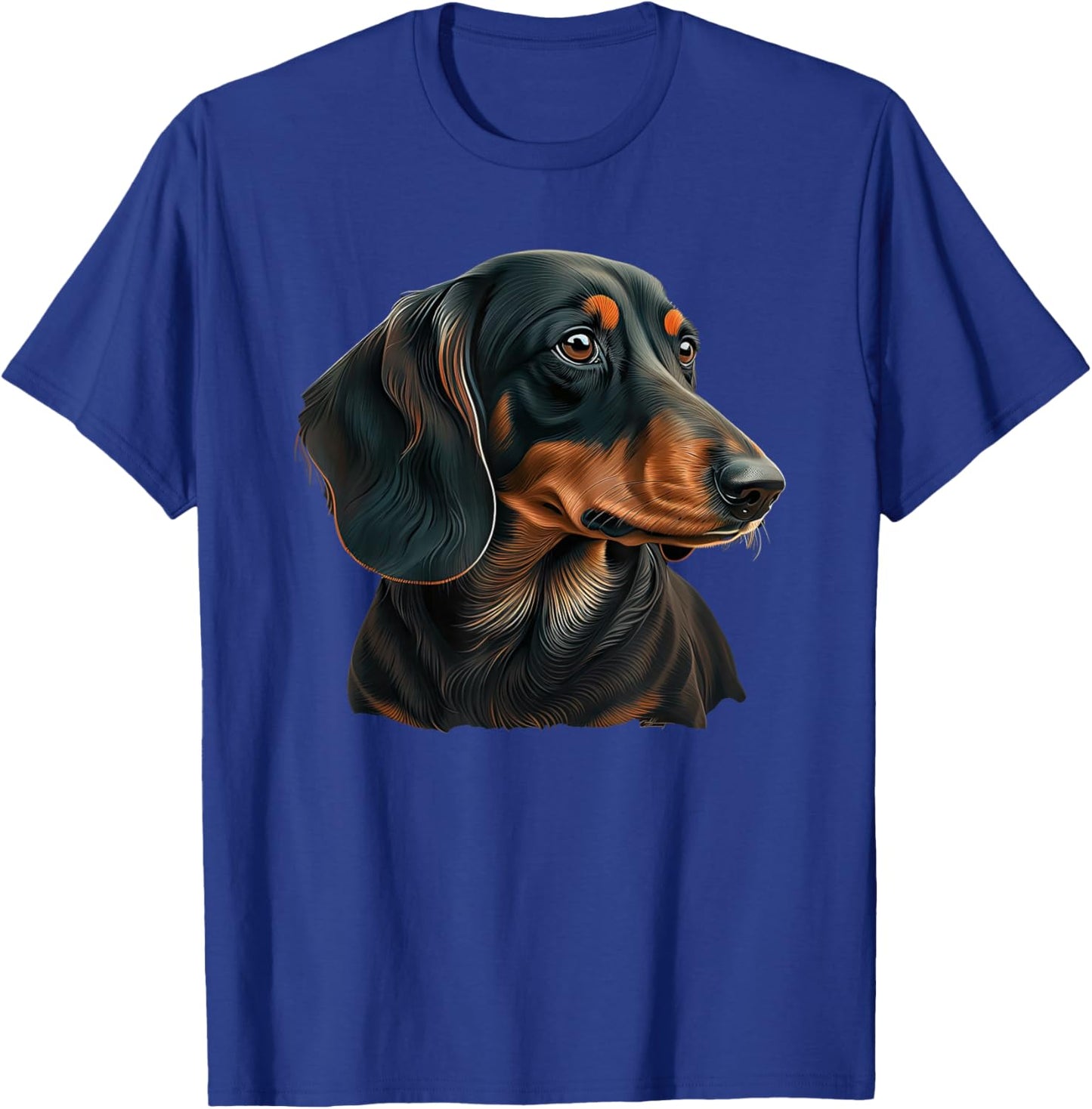 Funny Dachshund Cute T-Shirt - T-Shirt | Royal
