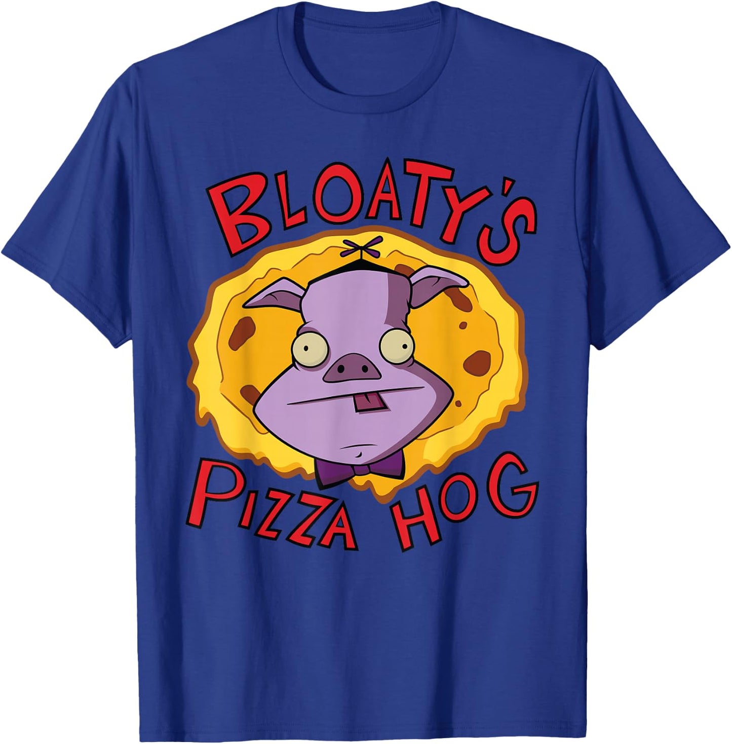 Invader Zim Bloaty's Pizza Hog T-Shirt - T-Shirt | Royal