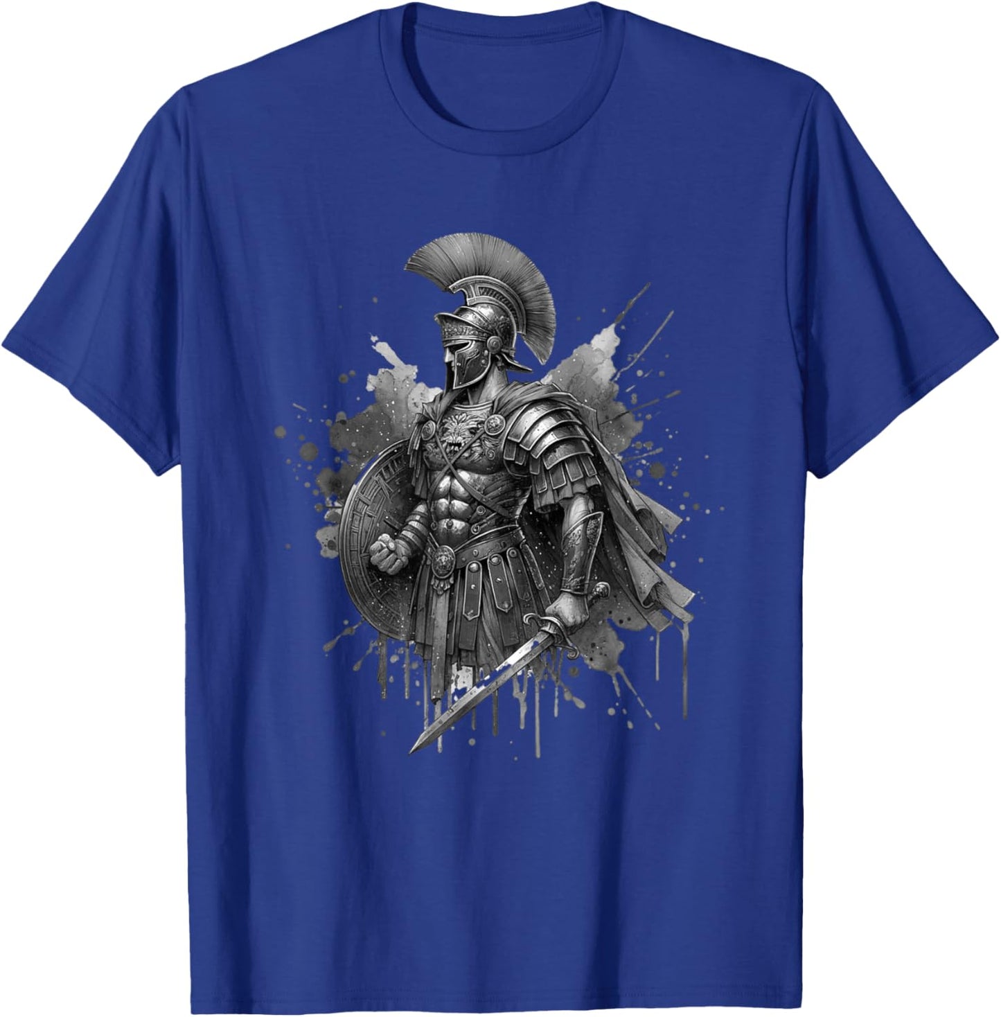 Roman Empire Legion Rome Centurion Soldier Gladiator Warrior T-Shirt - T-Shirt | Royal