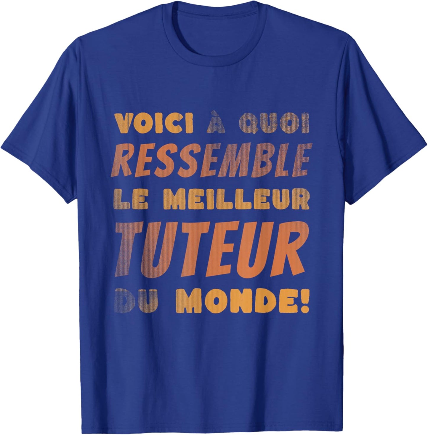 Humor Tutor Best Internship Master , Black, S T-Shirt - T-Shirt | Royal