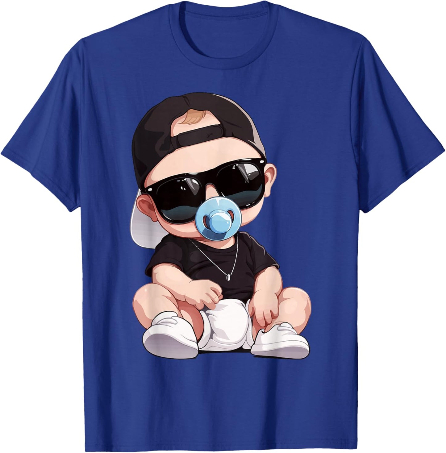 Baby Birthday Party Gift Boy Girl Toddler Like A Boss Kids T-Shirt - T-Shirt | Royal