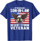 Proud Son-In-Law Of Desert Storm Veteran Persian Gulf War T-Shirt - T-Shirt | Royal