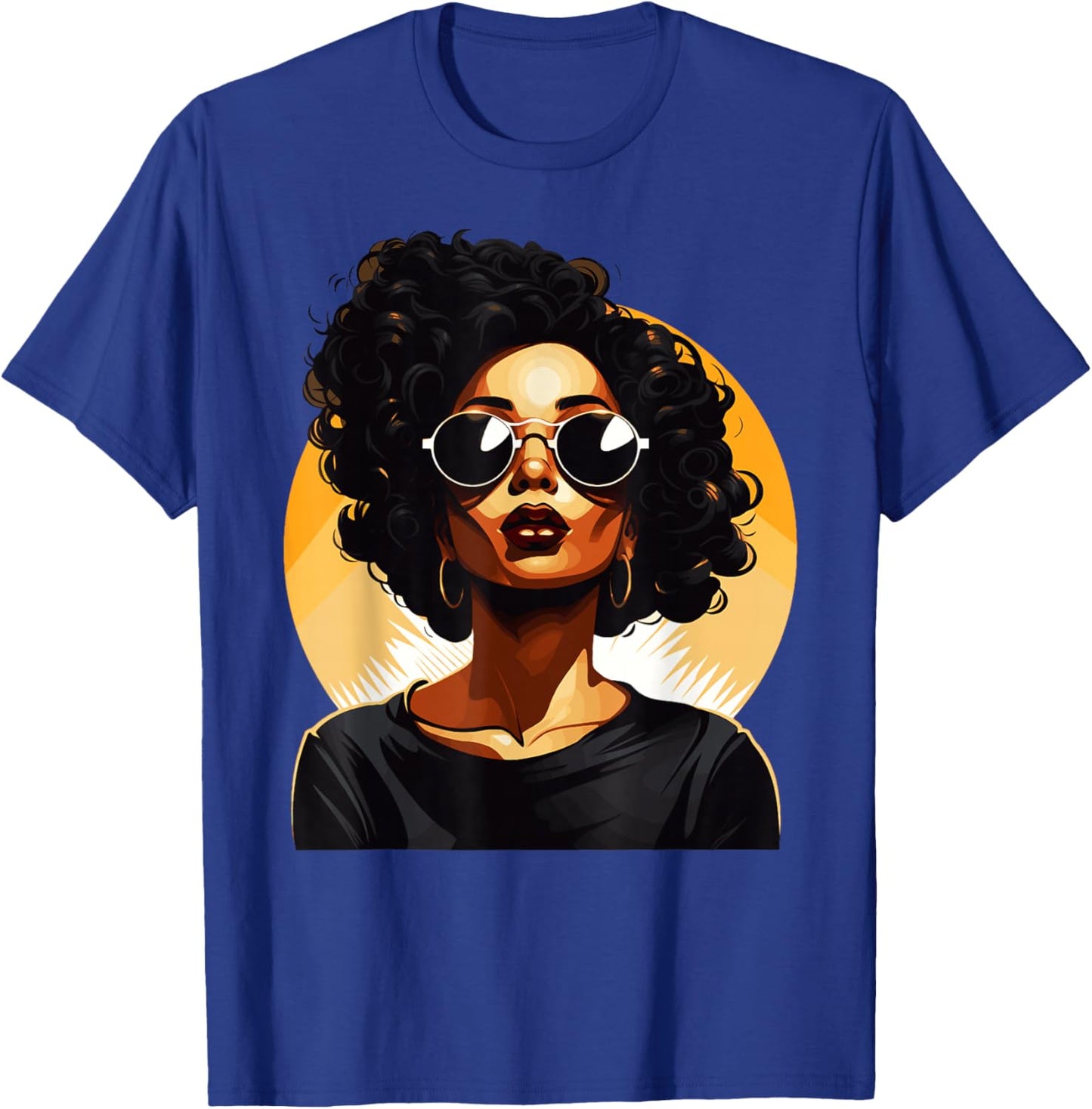 Black History T Shirts Dope Proud Queen Juneteenth T-Shirt - T-Shirt | Royal