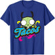 Invader Zim Gir Taco Bold Text T-Shirt - T-Shirt | Royal