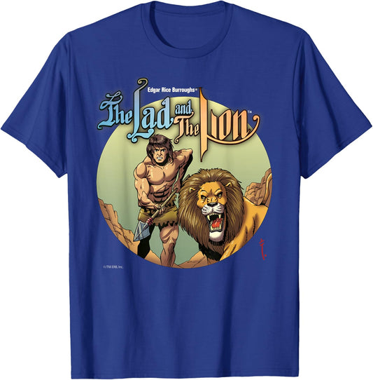 The Lad and the Lion T-Shirt - T-Shirt | Royal