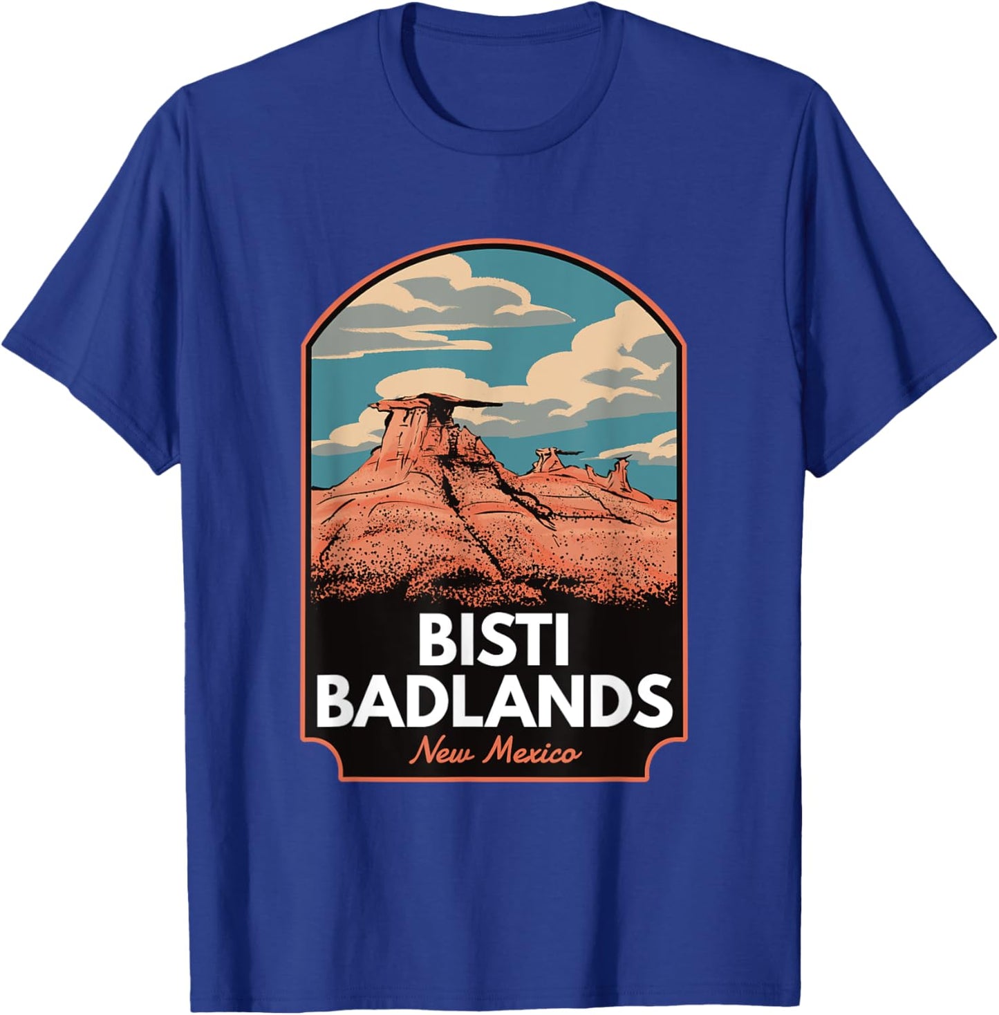 Bisti Badlands New Mexico T-Shirt - T-Shirt | Royal