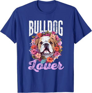 British English Bulldog lover - Bulldog lover Women Kids T-Shirt - T-Shirt | Royal
