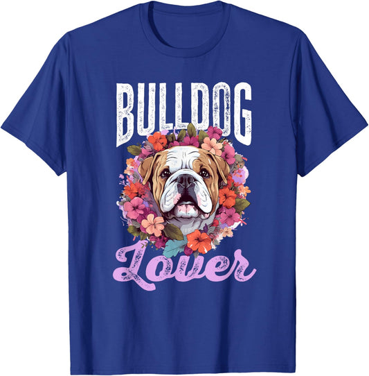 British English Bulldog lover - Bulldog lover Women Kids T-Shirt - T-Shirt | Royal