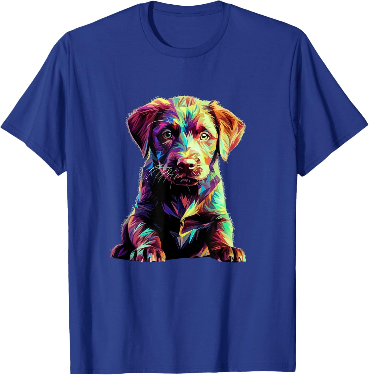 Chesapeake Bay Retriever Puppy Dog Pop Art Men Women Girls Kids T-Shirt - T-Shirt | Royal
