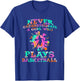Basketball Player - Hoops Streetball Baller Basketball Girls T-Shirt - T-Shirt | Royal