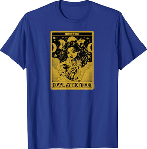 Monster High - Clawdeen Wolf Howl At The Moon Tarot Card T-Shirt - T-Shirt | Royal